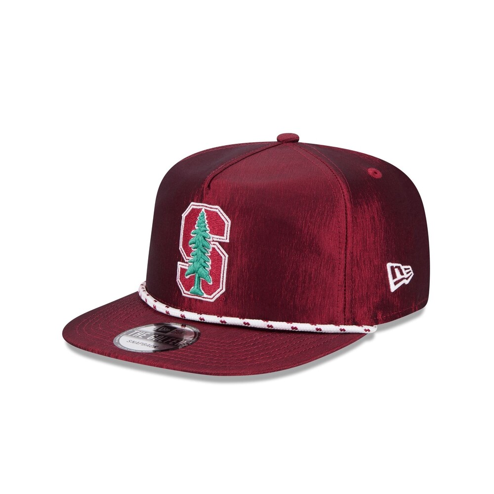 New Era Stanford Cardinal Team Rope Golfer Hat - One Size
